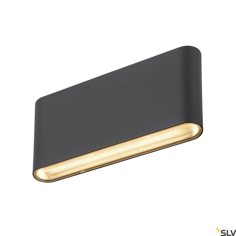 Appliques et plafonniers OVAL 18 WL Applique murale 2700/3000K 10W - SLV