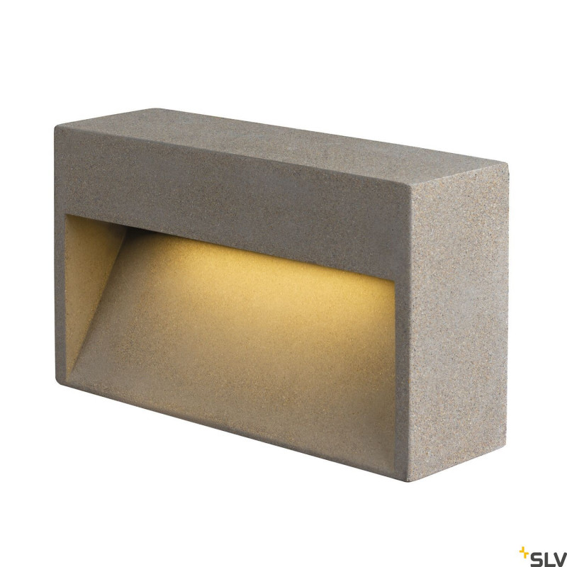 Eclairage extérieur CONCRETO WL applique murale grise 3000K - SLV