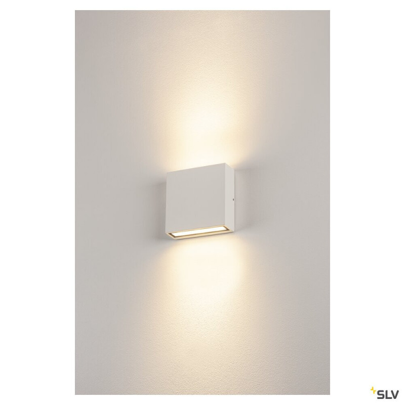 Appliques et plafonniers BIG QUAD UP/DOWN applique extérieure 82W 3000K IP54 - SLV