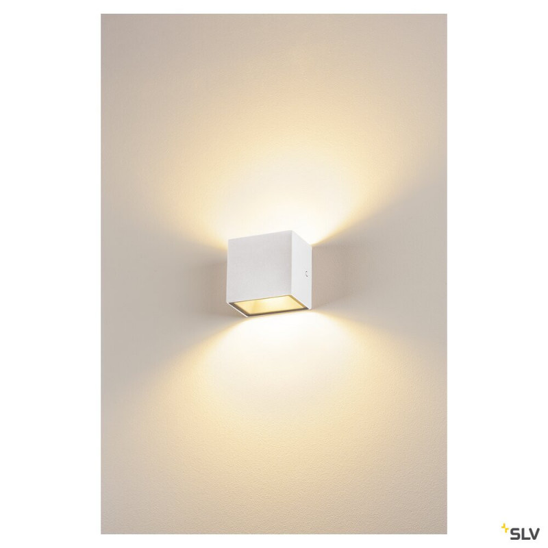 Appliques et plafonniers SITRA CUBE applique extérieure LED 10W 3000K IP44 - SLV
