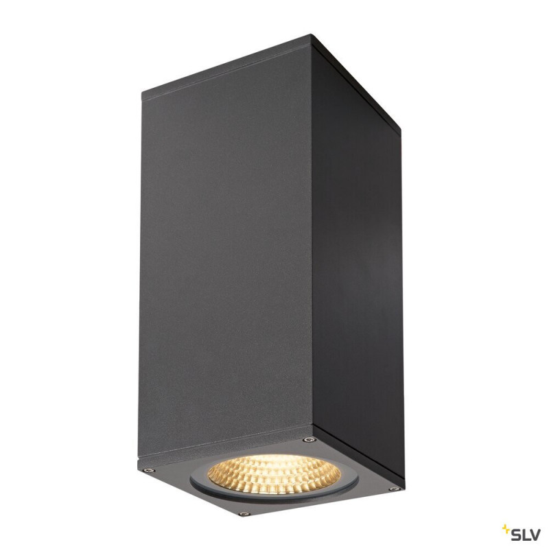 Appliques et plafonniers BIG THEO FLOOD applique extérieure anthracite 42W 3000K - SLV
