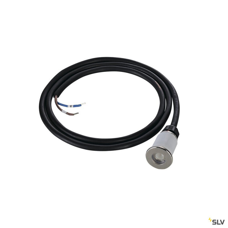 Spots et encastrés DASAR 370 encastré de sol LED rond Inox 316 3000K IP67 - SLV