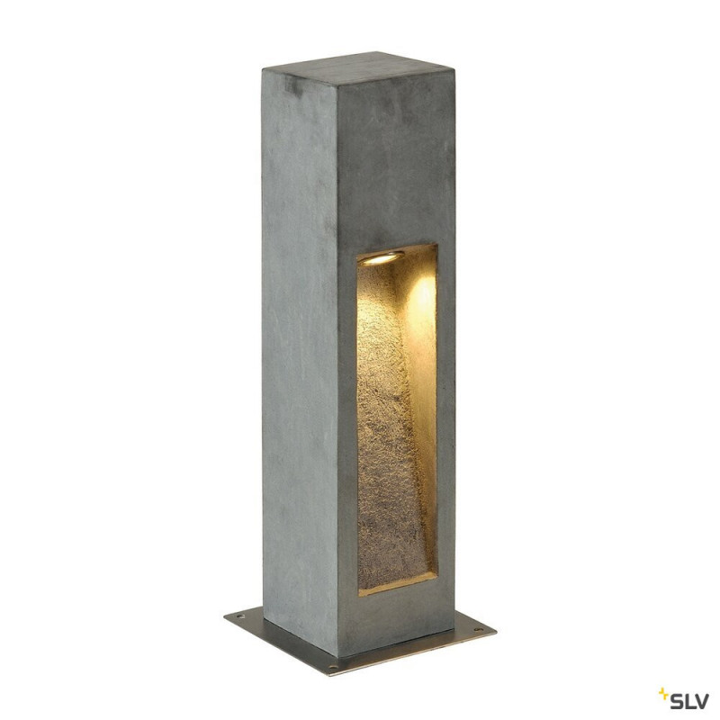 Bornes et potelets ARROCK STONE 50 borne extérieure 9W 3000K IP55 - SLV