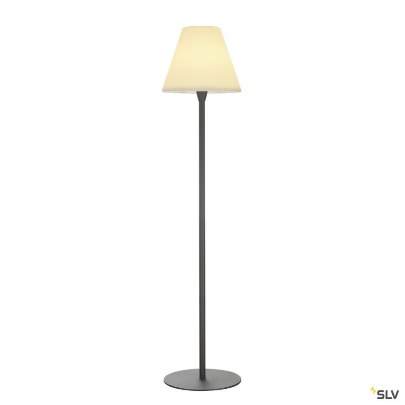 Luminaires extérieurs ADEGAN lampadaire extérieur anthracite E27 24W IP54 - SLV