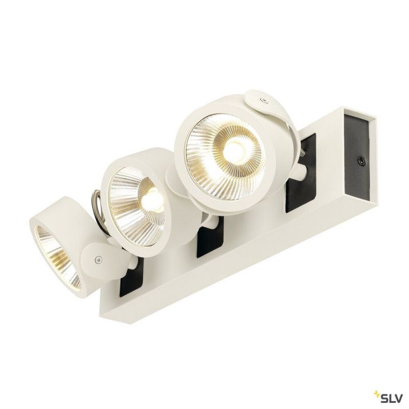Applique KALU applique/plafonnier triple LED 47W 3000K 60° - SLV