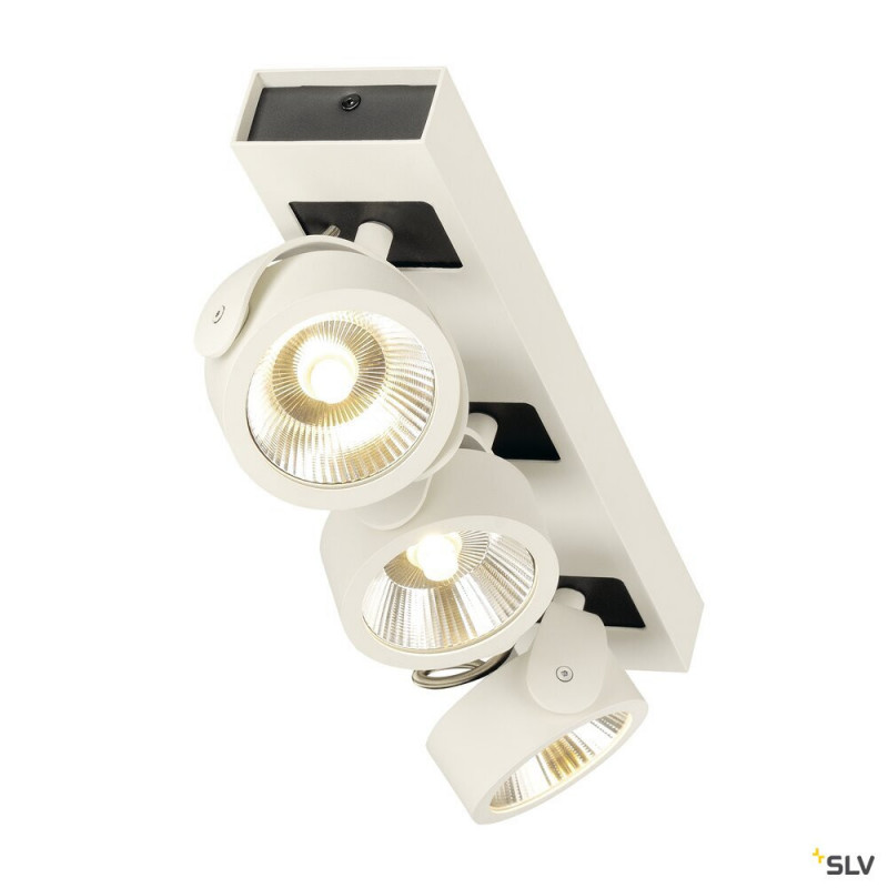 Applique KALU applique/plafonnier triple LED 47W 3000K 60° - SLV