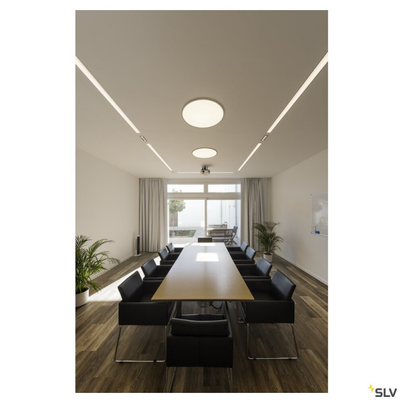 Plafonnier PANEL 60 plafonnier rond LED 43W variable Dali - SLV