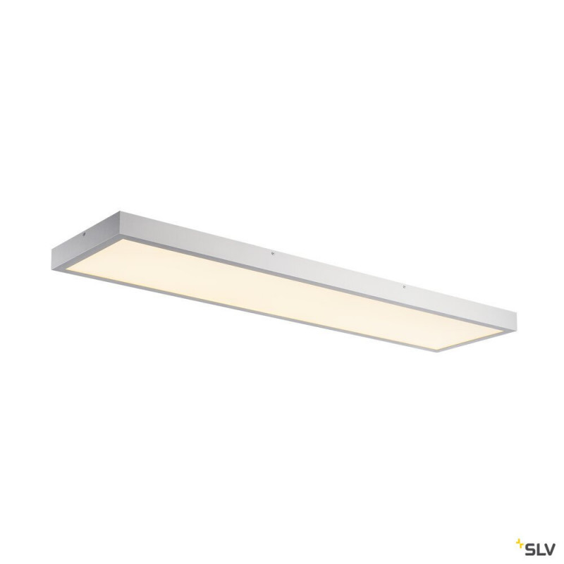 Plafonnier PANEL plafonnier en saillie gris LED 45W 1200x300mm - SLV