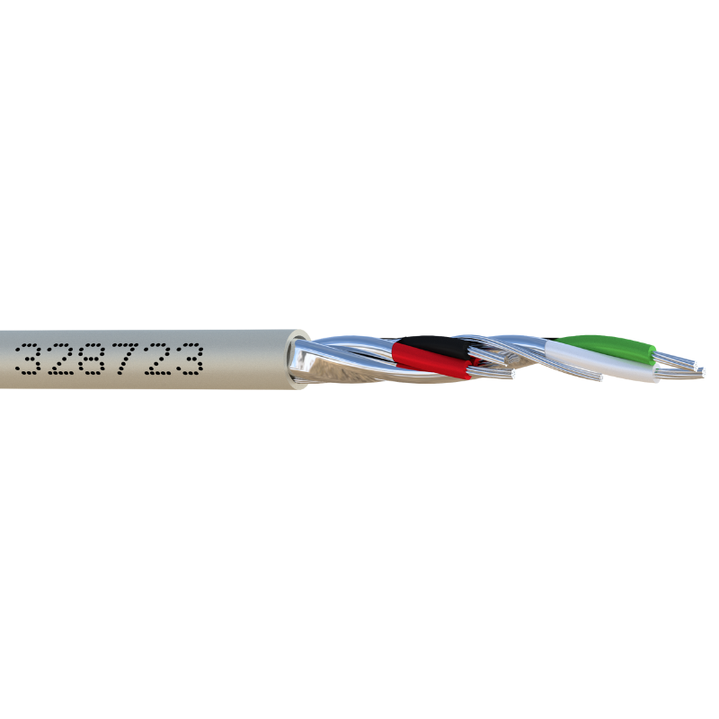 Datacom / Fibre optique U/FTP 2P AWG22 XL-LSZH Bobine bois 500 M - 328723W5 - ELBAC