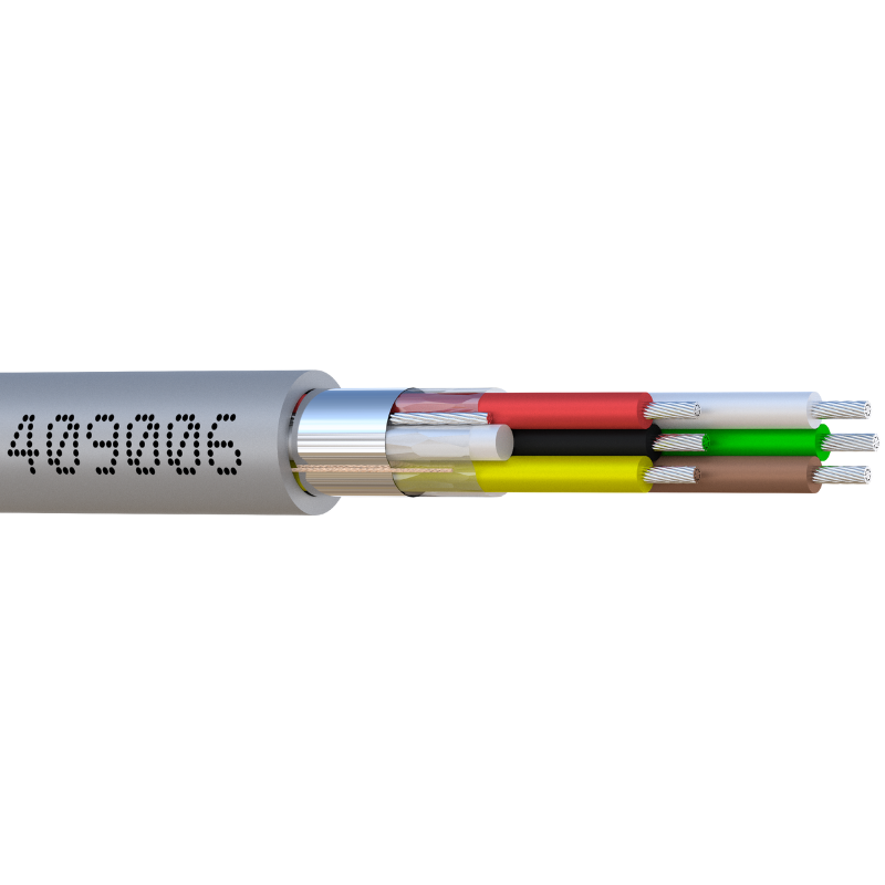 Datacom / Fibre optique 6C AWG18 0.8mm² Cu SCR - 409006G1 - ELBAC