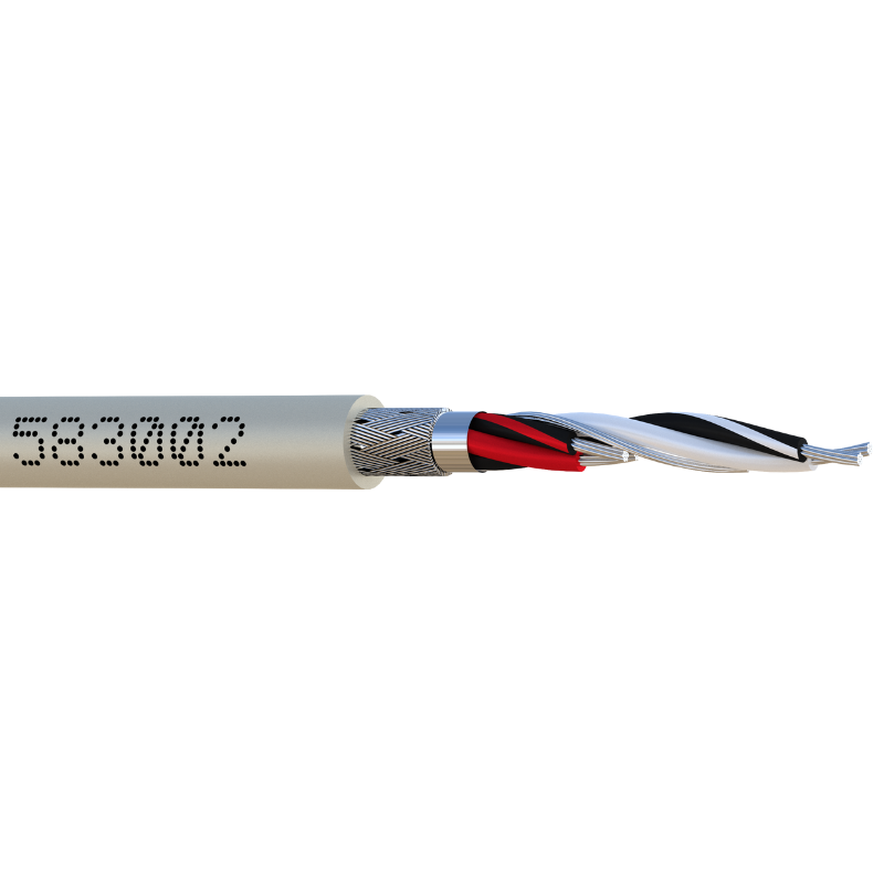 Datacom / Fibre optique 2P 0.22 SCR/TCCAB BUS Bobine bois 500 M - 583002W5 - ELBAC