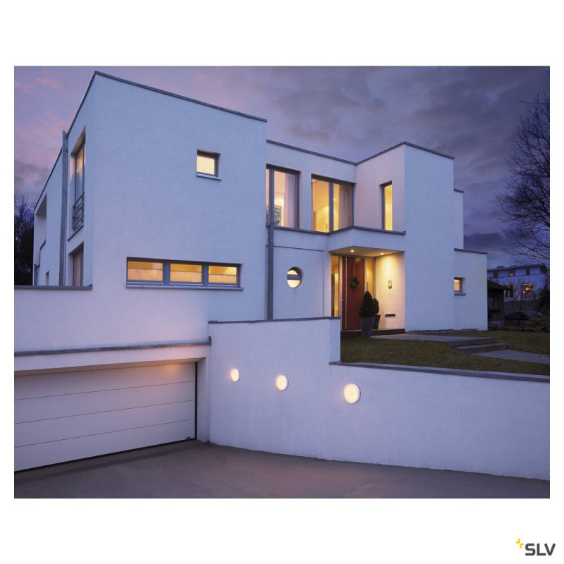 Appliques et plafonniers AINOS applique et plafonnier extérieur 22W 3000K avec détecteur - SLV