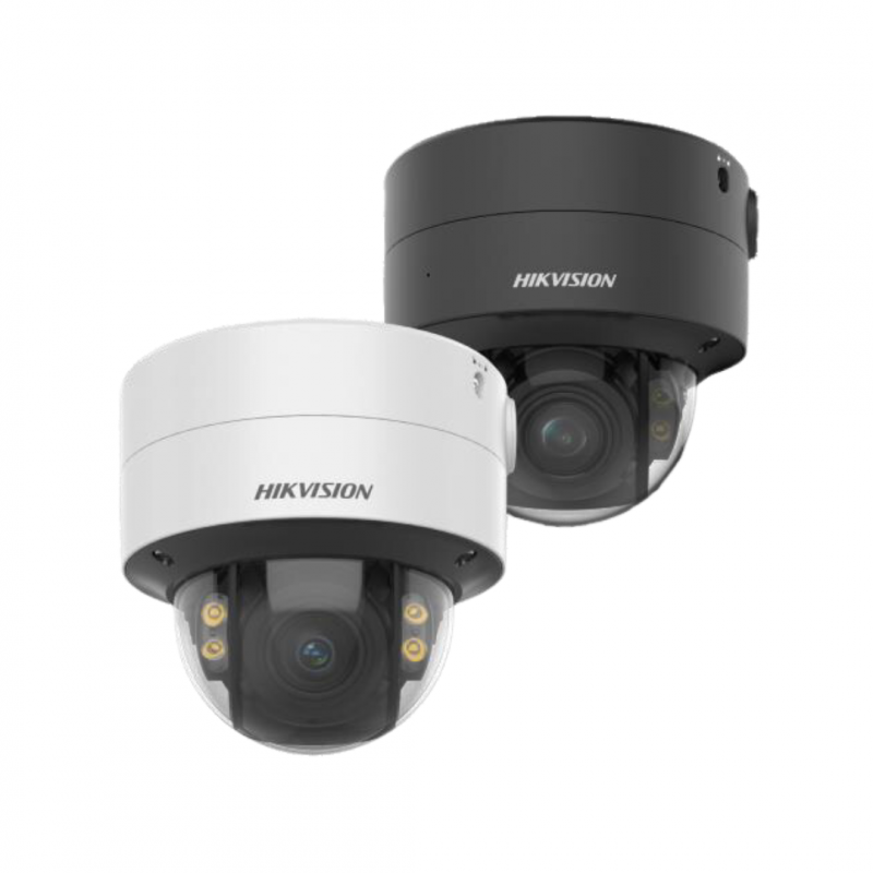 Caméras IP ColorVu Caméra réseau dôme motorisée 4MP Blanc - HIK VISION