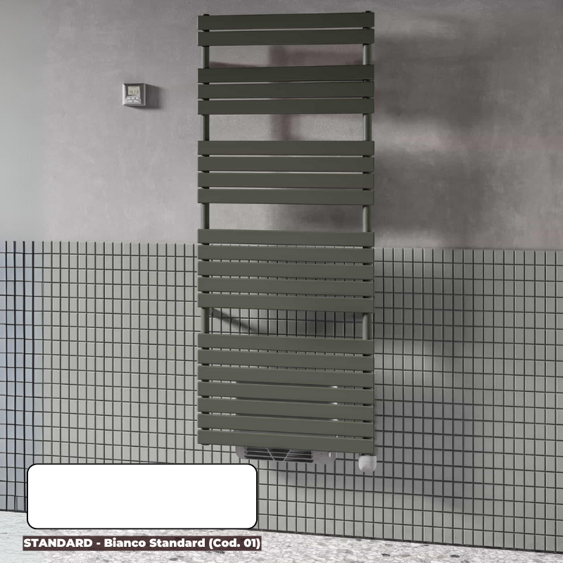Sèche-serviettes électrique XILO BOOSTER Sèche-serviettes électrique + soufflant - Finitions brillantes - IRSAP