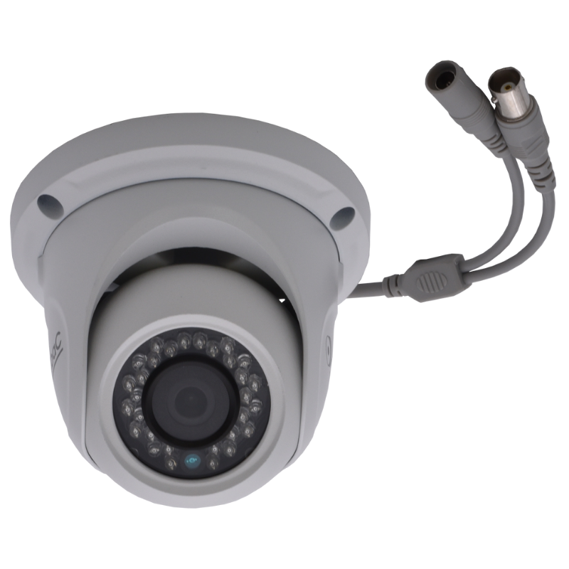 Caméras de surveillance Caméra boule AHD/CVI/TVI/PAL 2MPX 2.8MM Boite 1 PC - VABF28-B0 - ELBAC