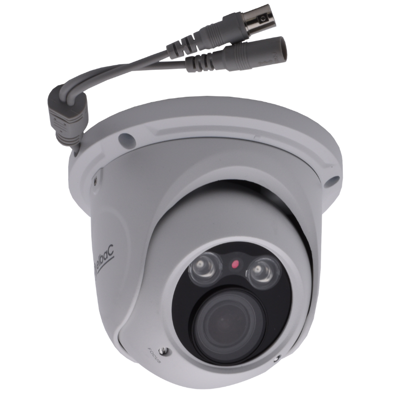 Caméras de surveillance Caméra boule AHD/CVI/TVI/PAL 2MPX 2.8-12MM Boite 1 PC - VABH32-B0 - ELBAC