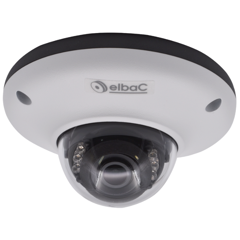 Caméras de surveillance Caméra mini-dôme IP 4MPx 2.8mm - VIDF34-02-00 - ELBAC