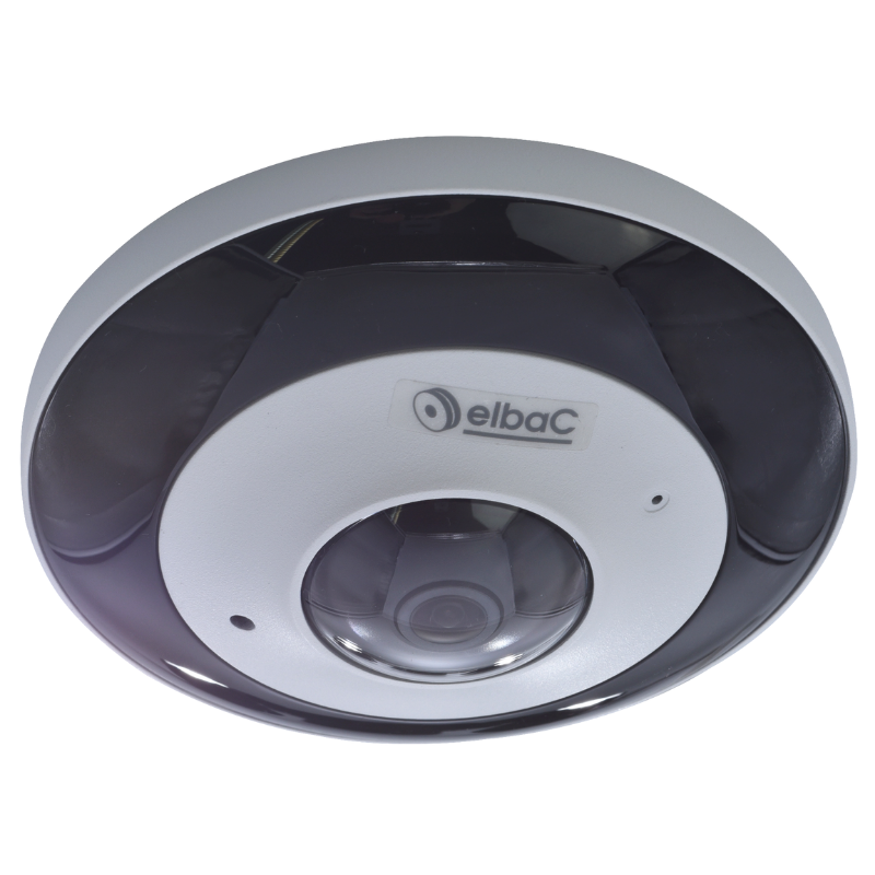 Caméras de surveillance Caméra dôme IP fisheye 6MPx 1.07MM Boite 1 PC - VIDY1D-01-B0 - ELBAC