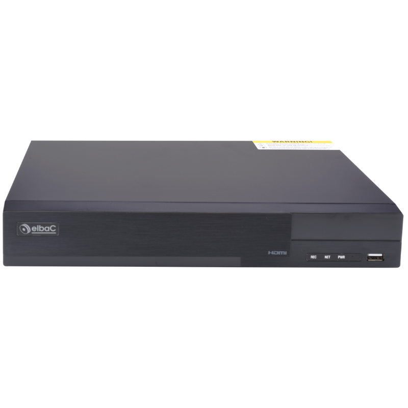 Enregistreur NVR IP 8 Voies POE - VIRP08-01-B0 - ELBAC