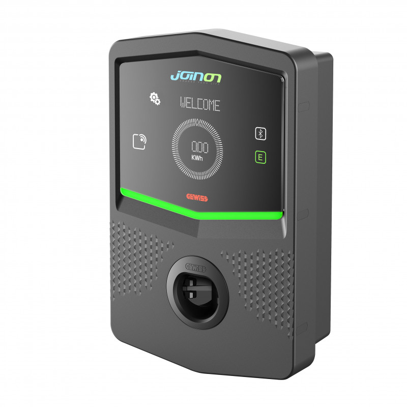 Bornes de recharge électrique Borne de recharge murale I-CON Premium AUTOSTART avec gestion dynamique de la charge - GEWISS