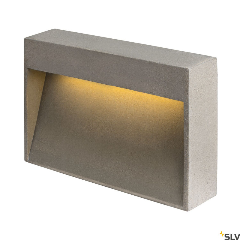 Eclairage extérieur CONCRETO WL applique murale grise 3000K - SLV