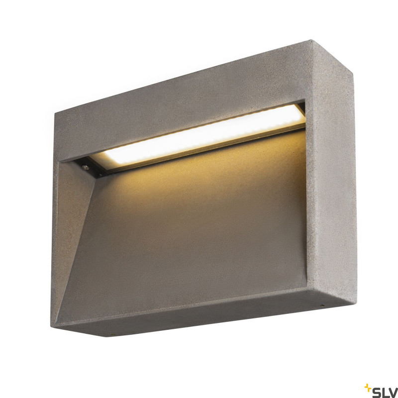 Eclairage extérieur CONCRETO WL applique murale grise 3000K - SLV