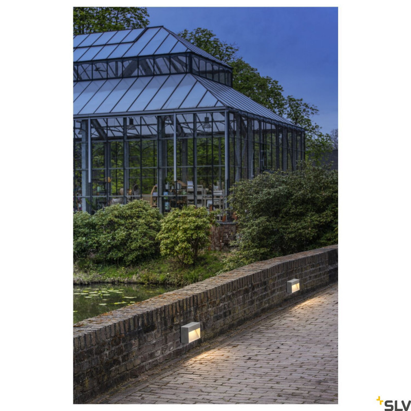 Eclairage extérieur CONCRETO WL applique murale grise 3000K - SLV