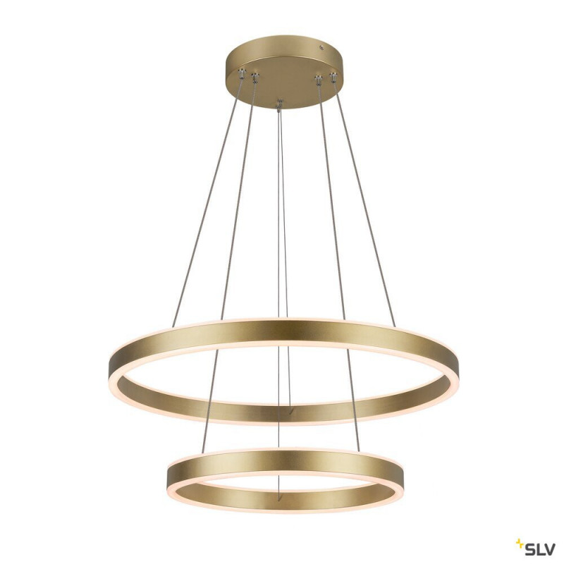 Suspensions ONE DOUBLE suspension LED up/down 60cm 2700/3000K 35W - SLV