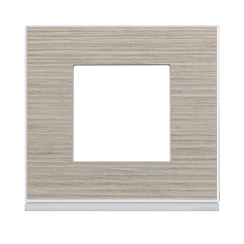 Facade pour appareillage Plaque de finition pour module Gallery - HAGER