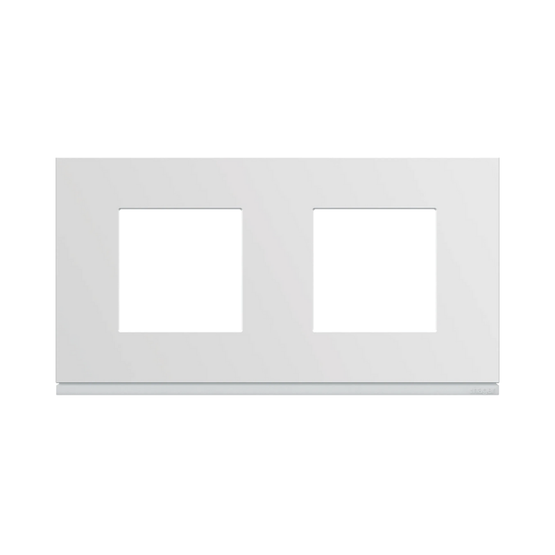 Facade pour appareillage Plaque de finition pour module Gallery - HAGER