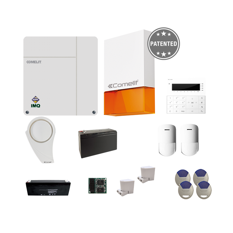 Kit alarme Kit anti-intrusion avec centrale VEDO10FR - COMELIT