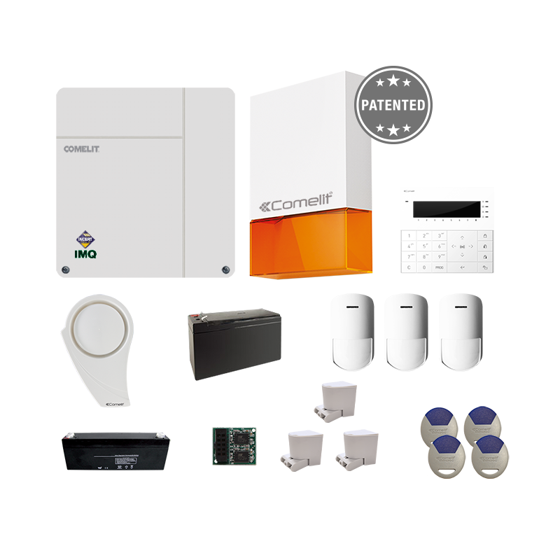 Kit alarme Kit anti-intrusion avec centrale VEDO34FR - COMELIT - KSV3401FR