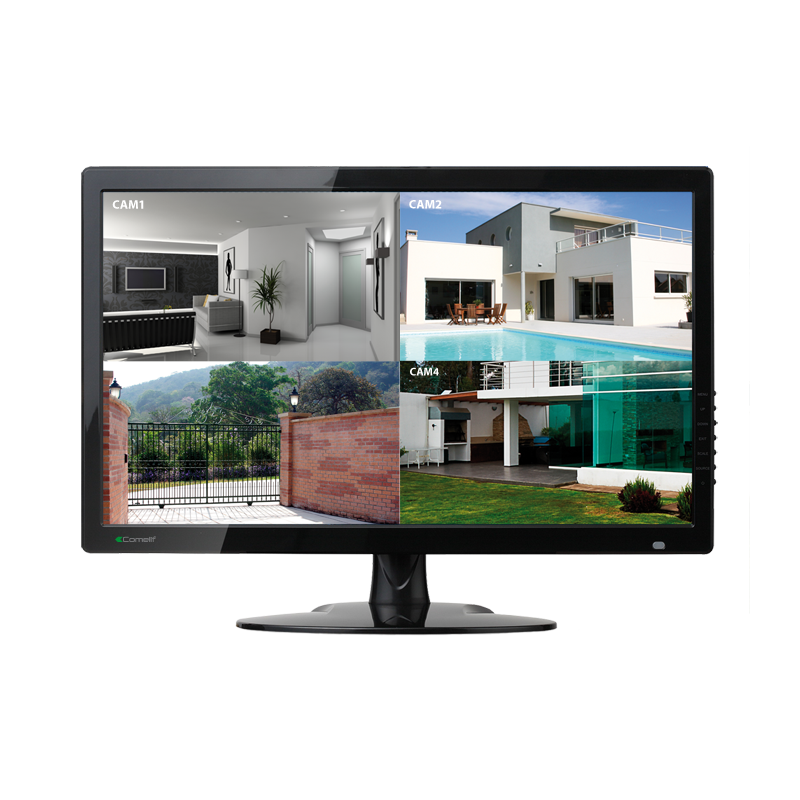 Moniteur de vidéosurveillance Moniteur LED HD 18.5" - COMELIT