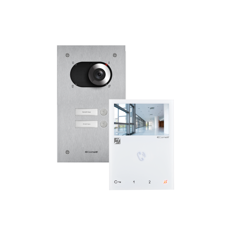 Kit portier vidéo Kit Switch Vidéophonie pour résidents - COMELIT