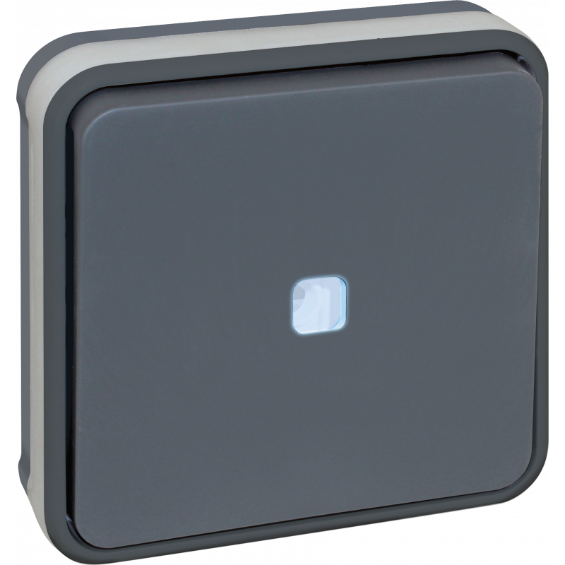 Appareillage étanche OXXO Poussoir lumineux encastré étanche IP55 - EUROHM