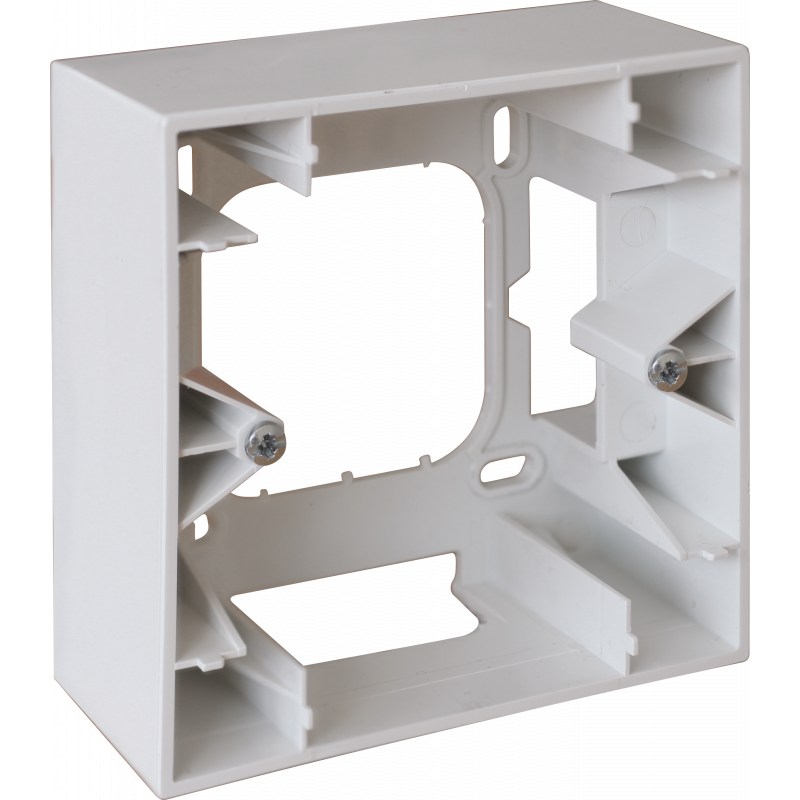 Cadres SQUARE cadre saillie 1 poste blanc - EUROHM