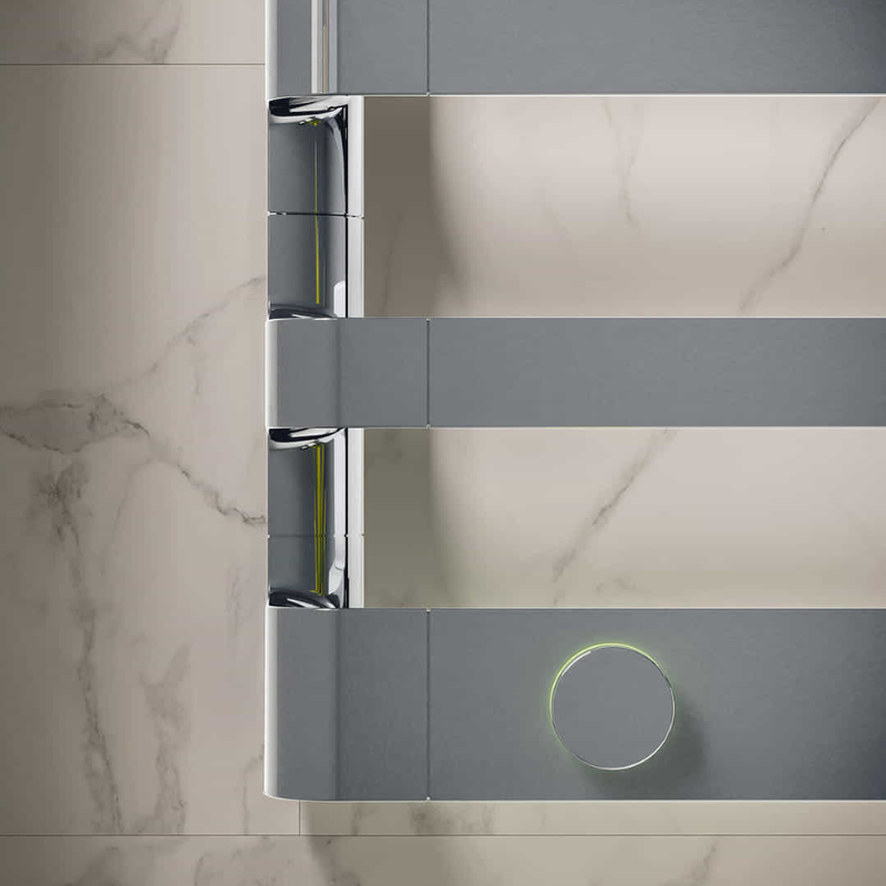 Sèche-serviettes électrique STEP E Sèche-serviettes design électrique - Finitions brillantes - IRSAP