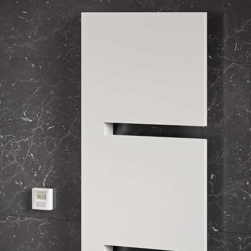 Sèche-serviettes électrique SEQUENZE Radiateur sèche-serviettes design électrique - Finitions brillantes - IRSAP