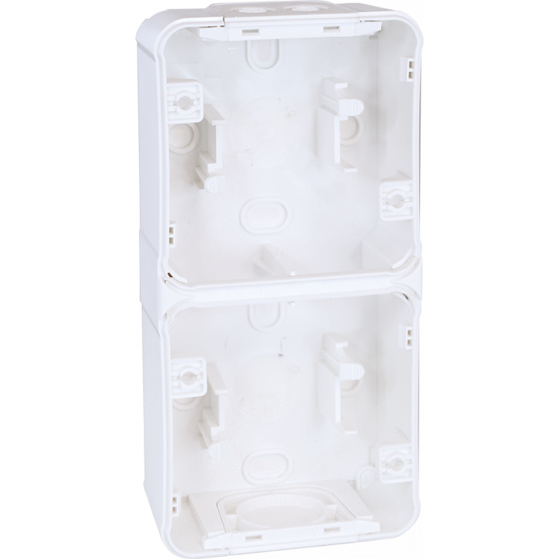 Appareillage étanche OXXO Boite 2P vertical saillie étanche IP55 - EUROHM