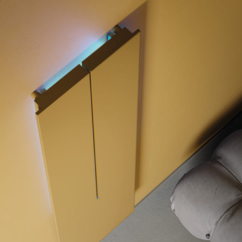 Radiateurs ORIGIN Radiateur design électrique connecté - Finitions brillantes - IRSAP