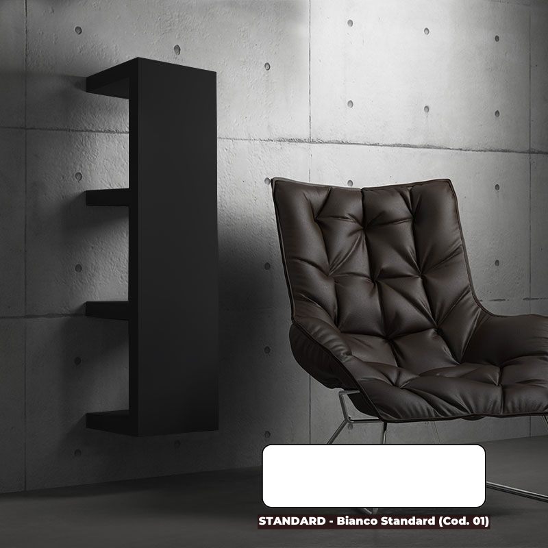 Sèche-serviettes électrique QUADRAQUA Radiateur sèche-serviettes design électrique - Finitions brillantes - IRSAP