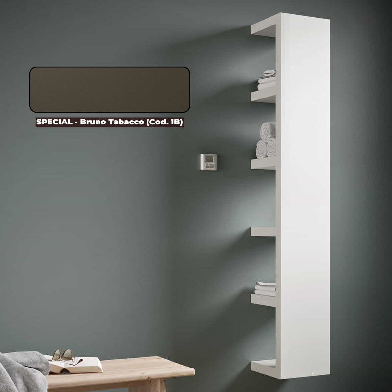 Sèche-serviettes électrique QUADRAQUA Radiateur sèche-serviettes design électrique - Finitions texturées - IRSAP