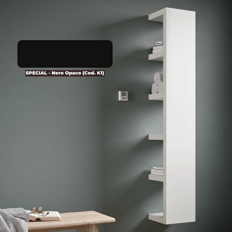 Sèche-serviettes électrique QUADRAQUA Radiateur sèche-serviettes design électrique - Finitions mates - IRSAP