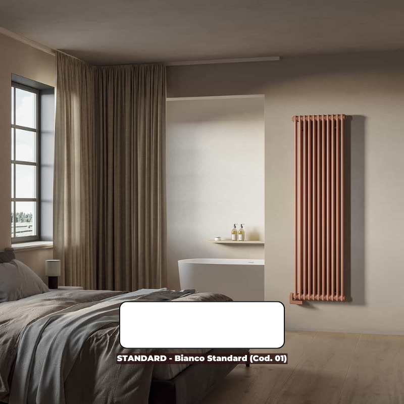 Radiateurs TESI VERTICAL Radiateur décoratif électrique - Finitions brillantes - IRSAP