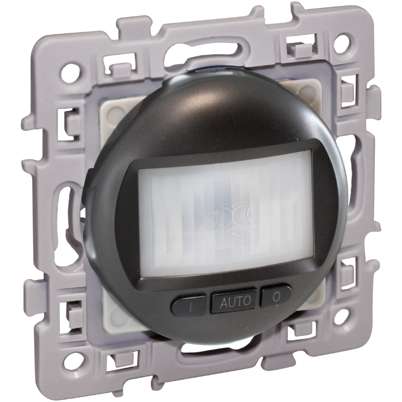 Mécanismes SQUARE Interrupteur automatique 3 fils (avec neutre) - EUROHM