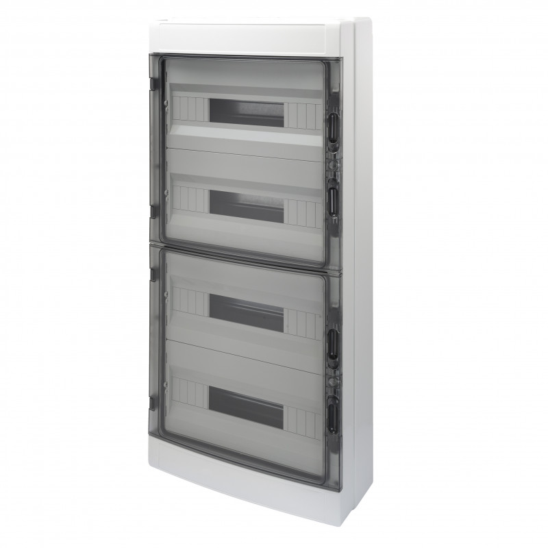 Coffret nu Coffret électrique étanche 72 modules 4 rangées sans borniers - GEWISS