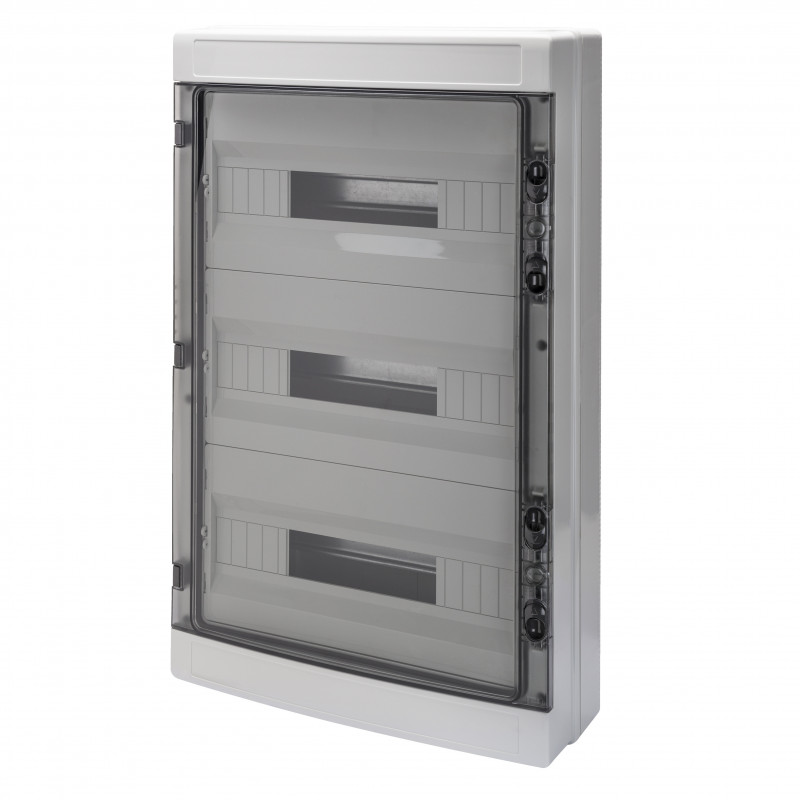 Coffret nu Coffret électrique étanche 54 modules 3 rangées sans borniers - GEWISS