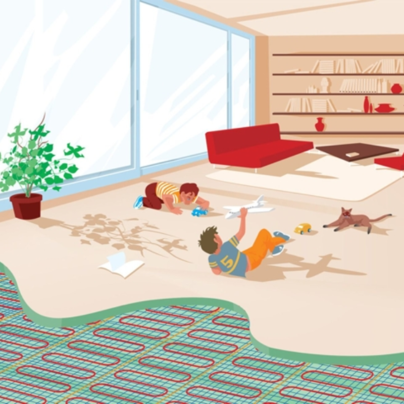 Plancher chauffant KS Plancher rayonnant électrique - THERMOR