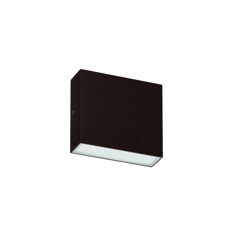 Appliques et plafonniers Applique murale extérieure avec diffuseur en verre opalin 3000K - BRIKPRO 1 - INDIGO