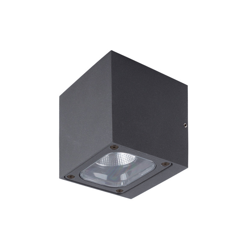 Appliques et plafonniers Applique murale extérieure Up & Down 3000K Anthracite - KUBO - INDIGO